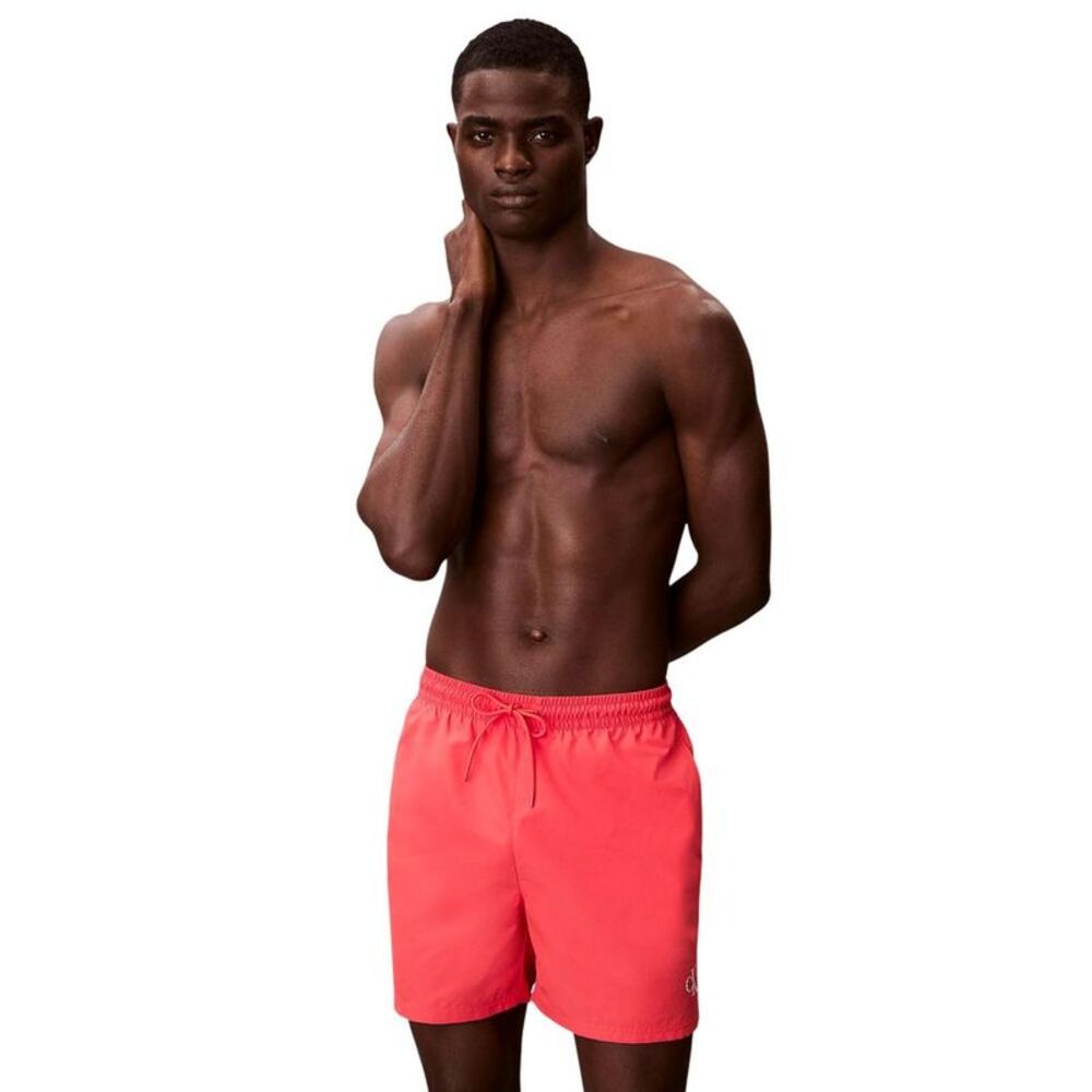 Calvin Klein Jeans Orange Recycled Polyester Swim Men's Shorts